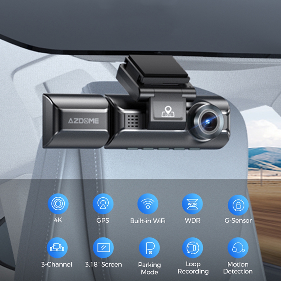 AZDOME Dash Cam