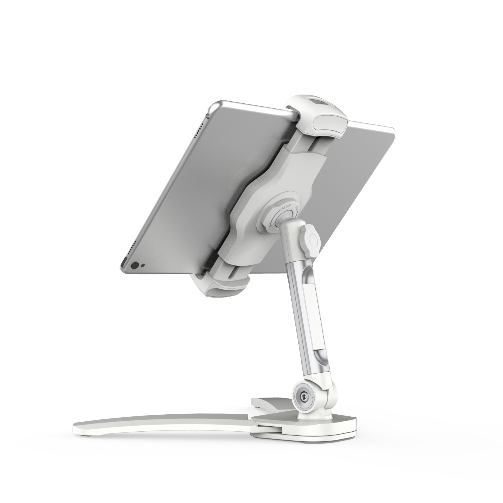 Ledetech - LD-207V-T9-WH 平板電腦支架 智能電話支架及插座 (白色)
