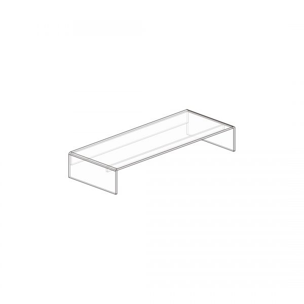 ApaxQ PC498 LCD Keyboard-Monitor Stand ANJY-PC498 透明LCD屏幕及鍵盤座架