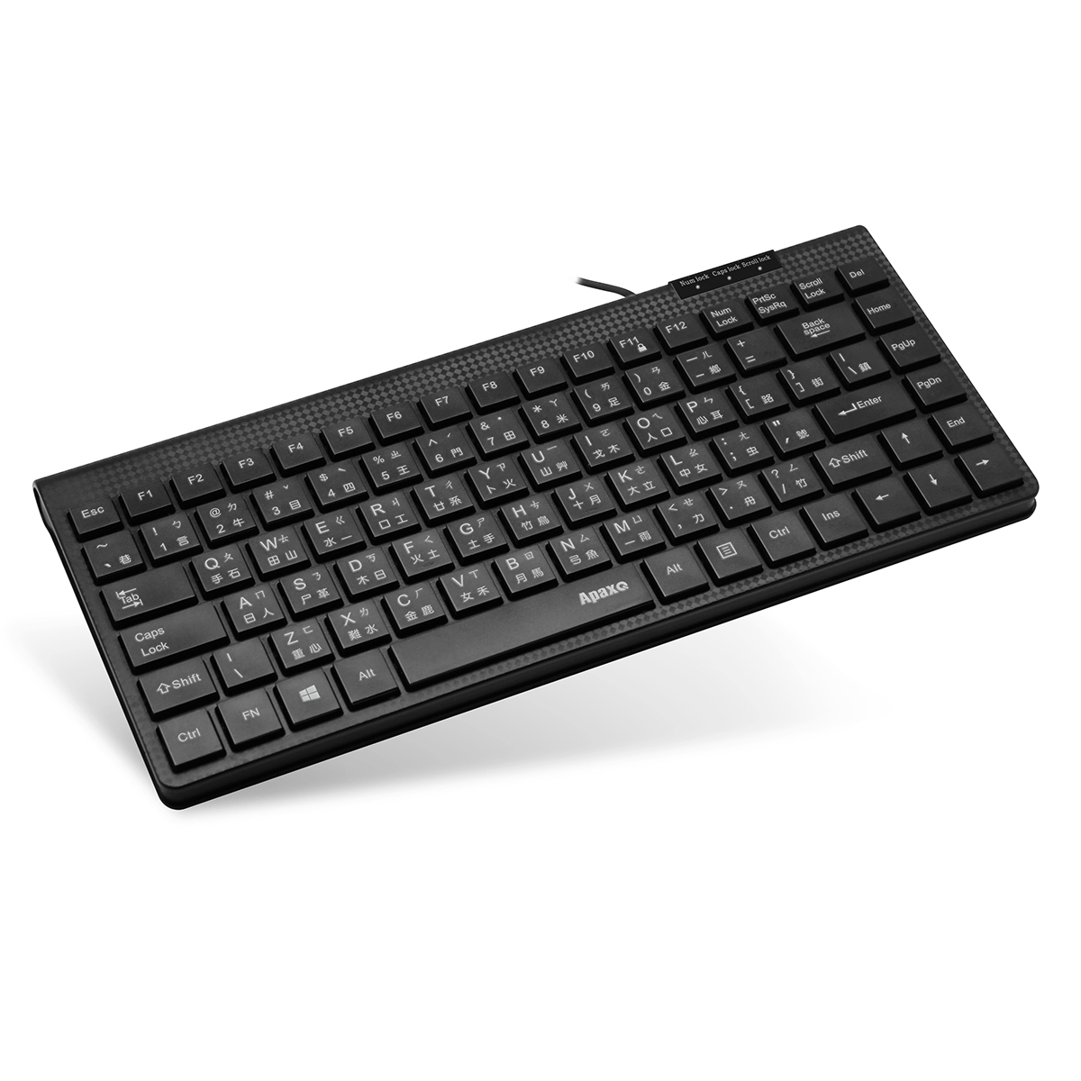 ApaxQ KB-51-B Mini KB-USB-Black