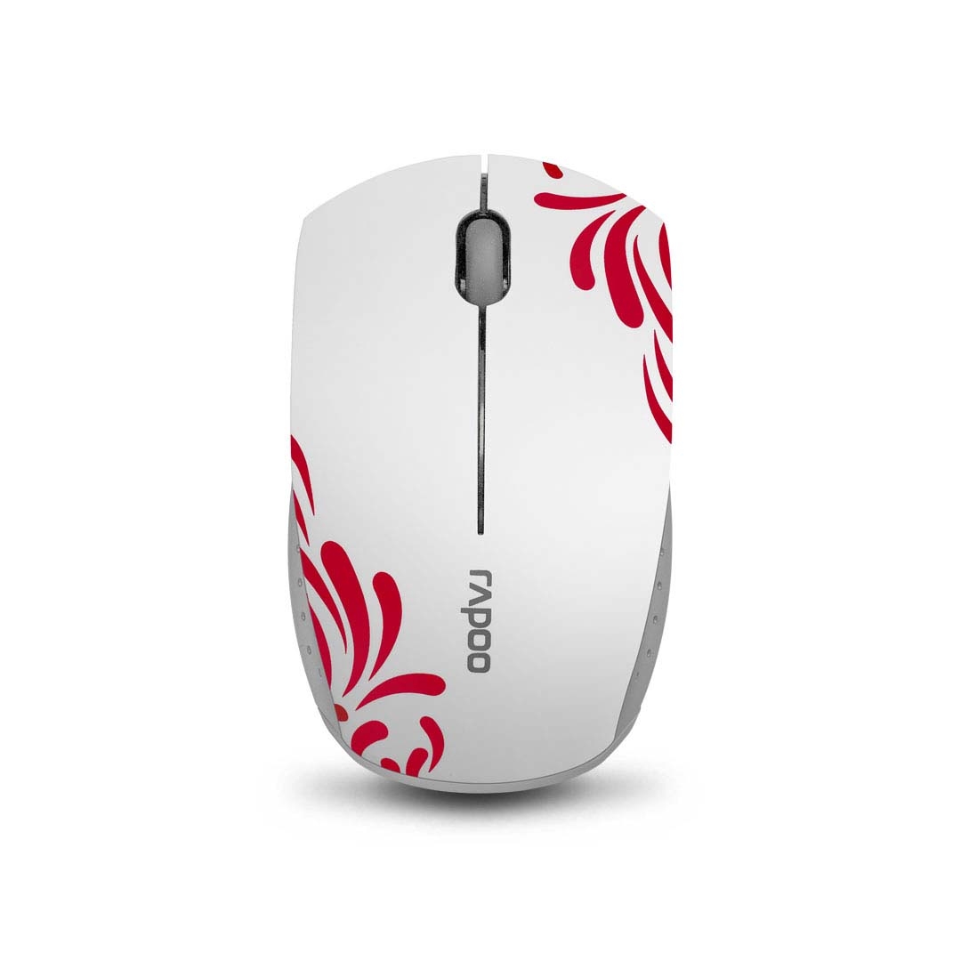 RAPOO M3300P-W 超迷你光學滑鼠 – 白色