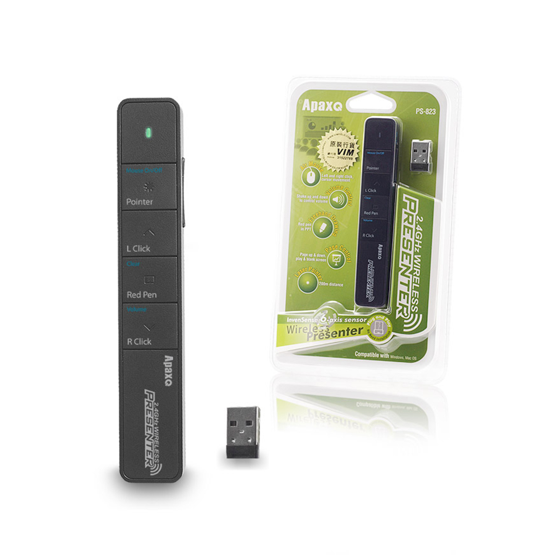 Apaxq PS-823 2.4G 無線簡報器