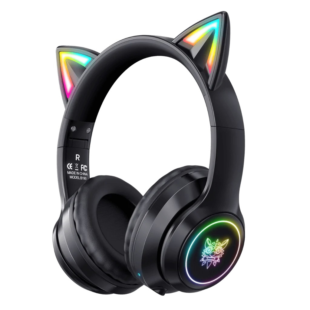 ONIKUMA - B90 小貓耳(RGB)藍牙5.0耳機