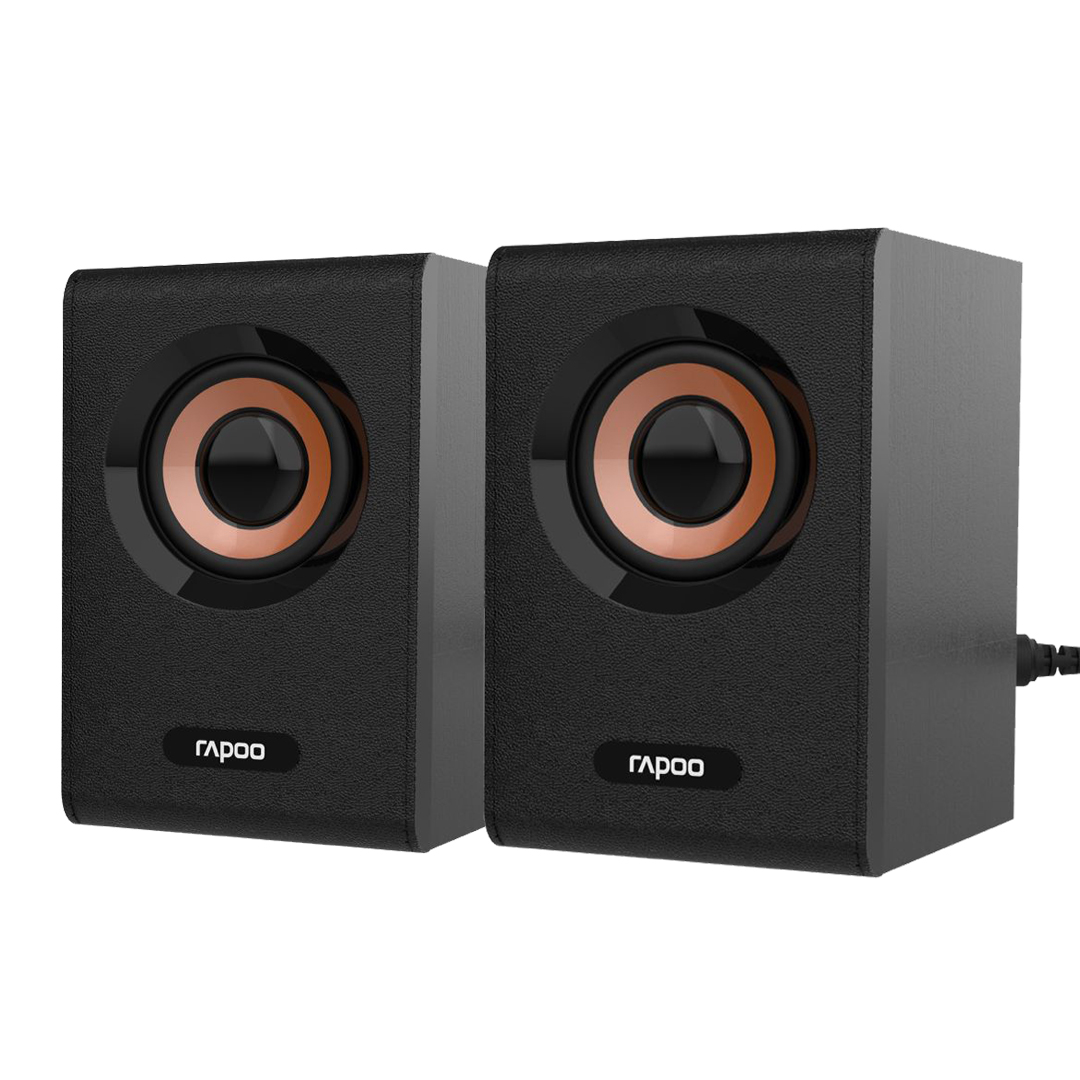 A80 Rapoo Wooden Active Speaker