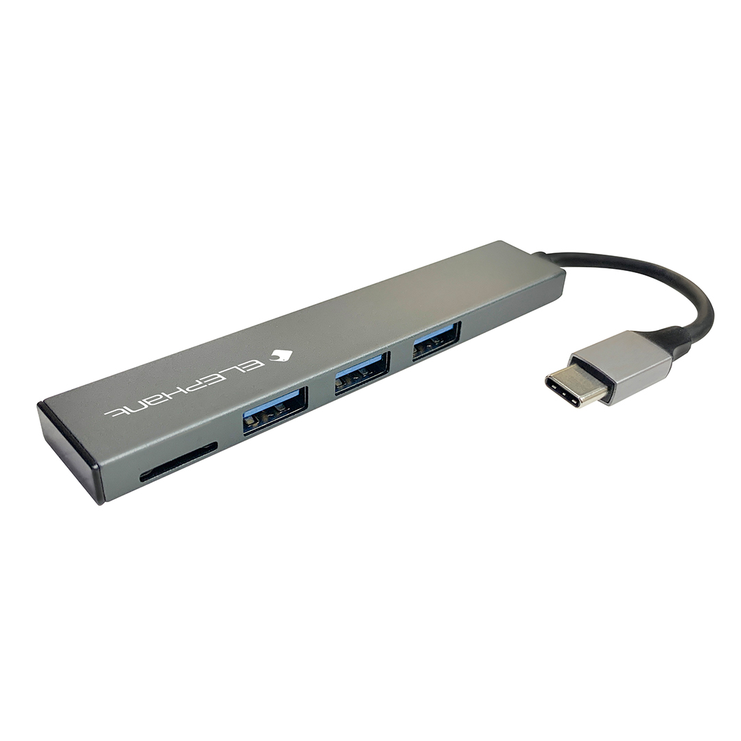 ELEPHANT WEH-1011 3USB3.1port + Micro SD