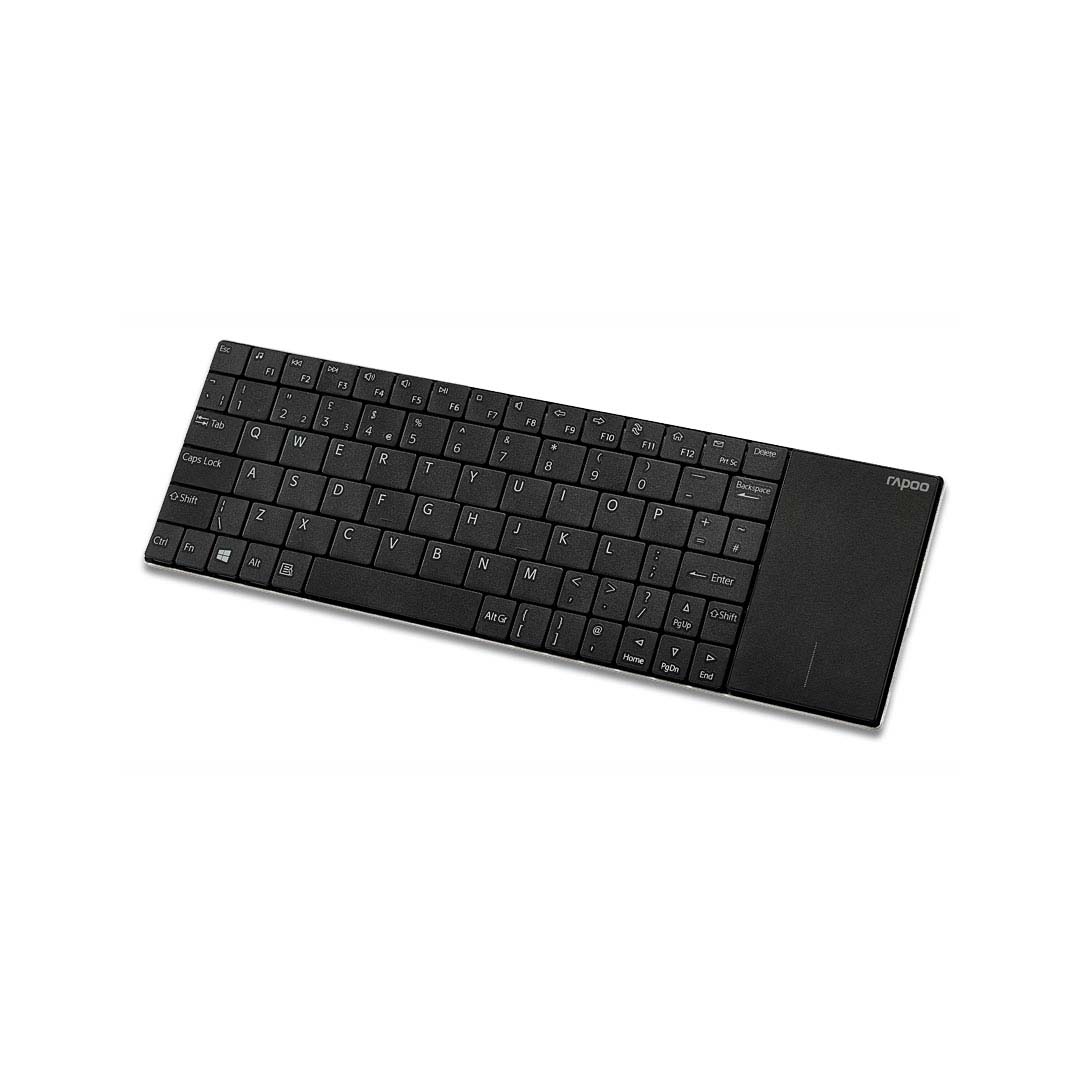 RAPOO [E2710-B] 2.4G Wireless KB 刀鋒迷你Touchpad