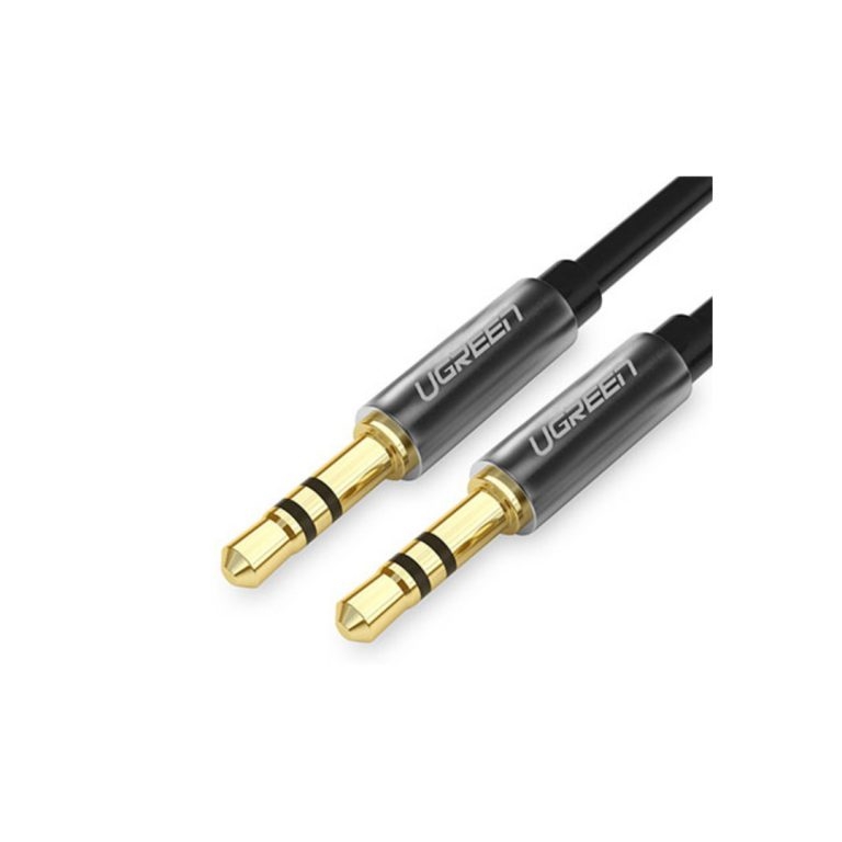 UGREEN AV119-A [10732] 3.5mm音頻耳機連接線 (M>M) 鋁金屬頭 - 0.5M