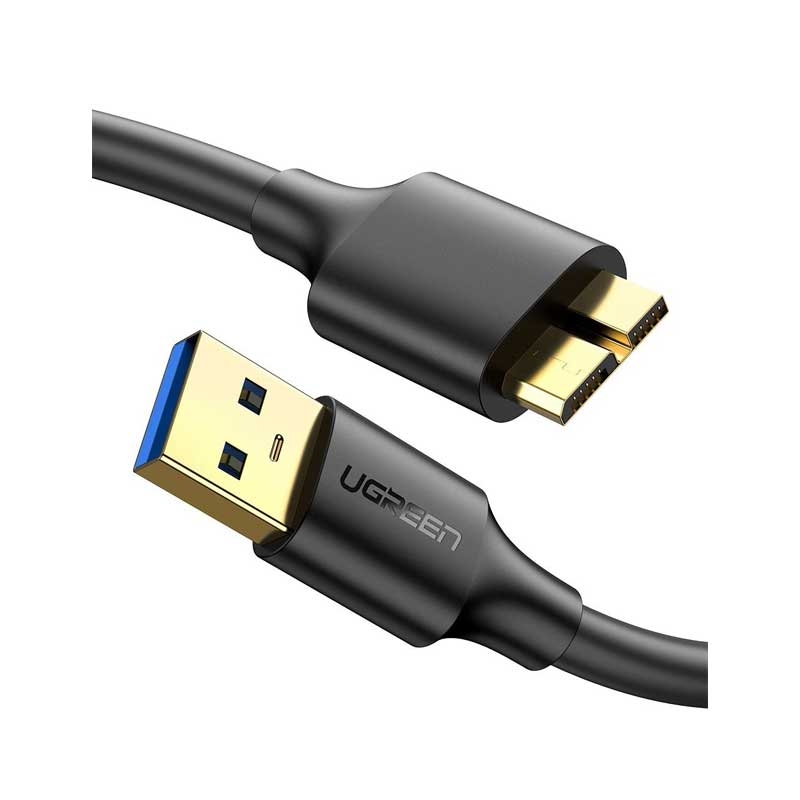 UGREEN US114 [10843] USB 3.0 硬盤用數據線 5Gbps 圓線 - 2M