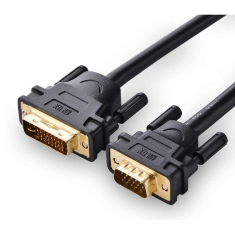 UGREEN DV102-A [11617] DVI (24+5)轉 VGA 公對公連接線 1.5M