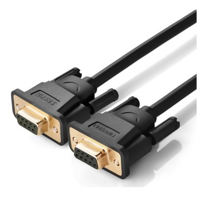 UGREEN DB101-B [20150] RS232直連9針串口線 (母對母)  2M