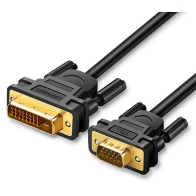 UGREEN MM118 [30838] DVI (24+1) 轉 VGA 公對公連接線 1.5M
