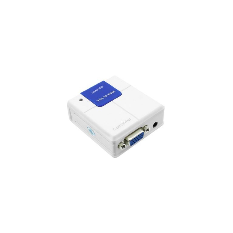 UGREEN [40224] VGA(母) to HDMI(母) 轉換器 - 1080P