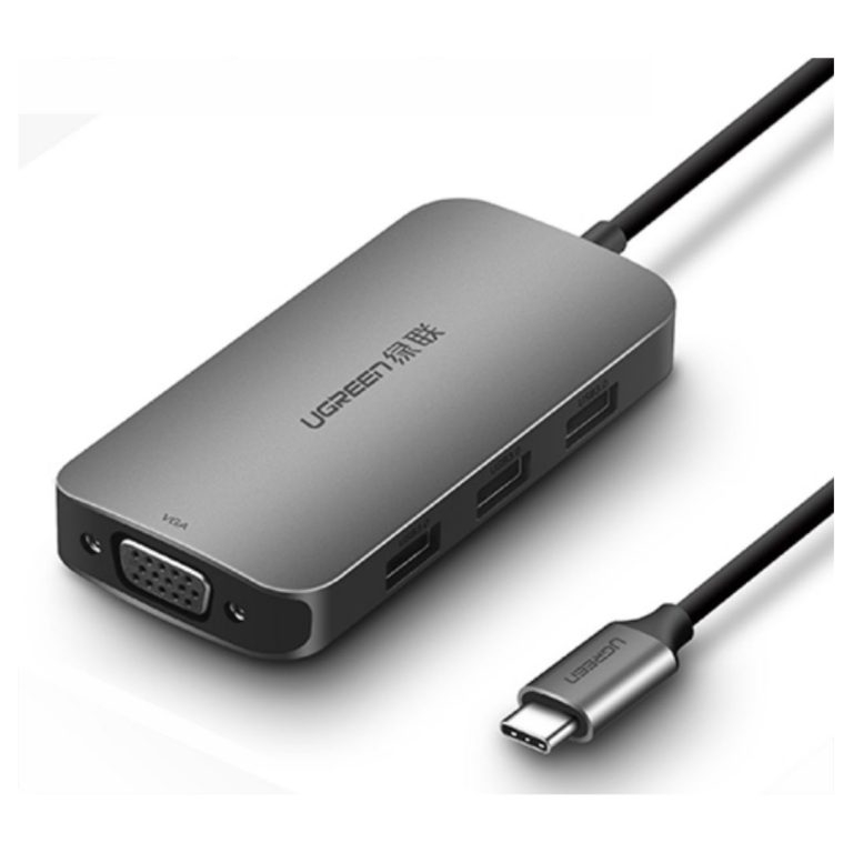 UGREEN CM136-VGA [50210] Type-C 五合一擴展HUB