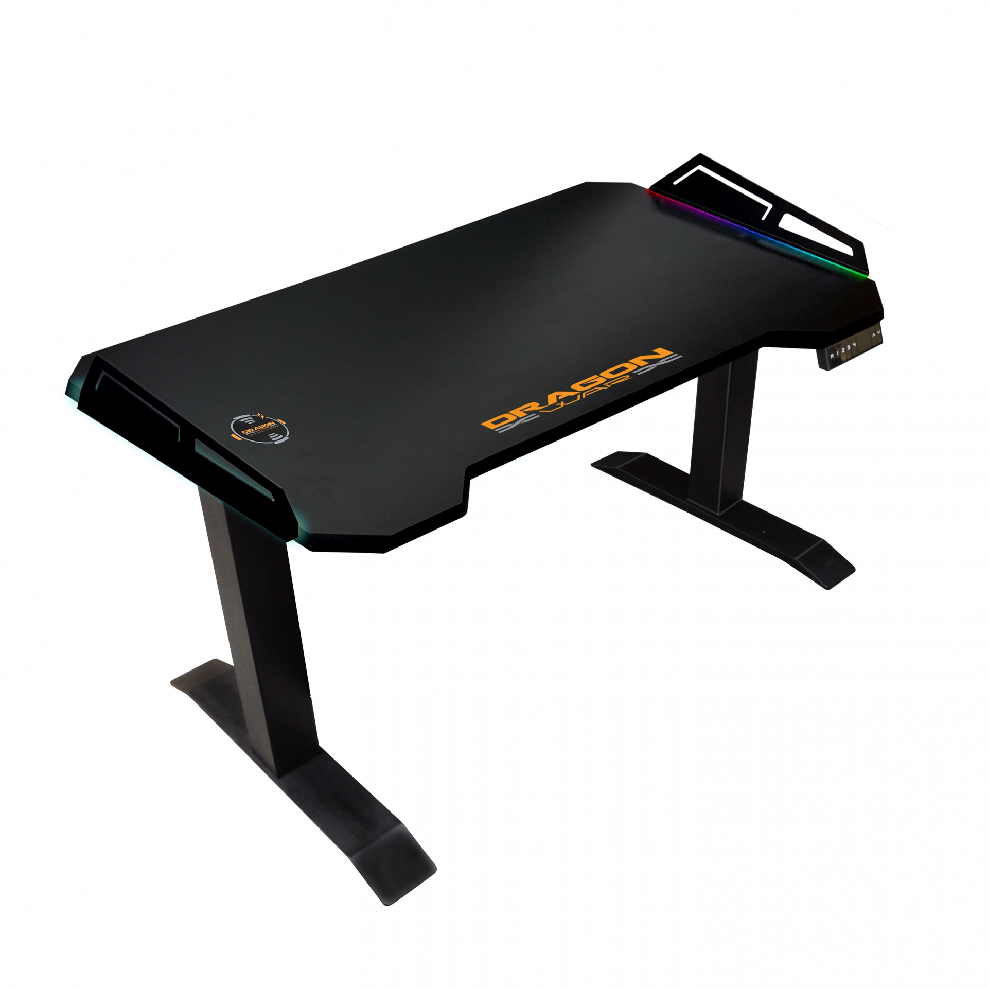 Dragon War - GT-007(BK) LED Effect Gaming Table